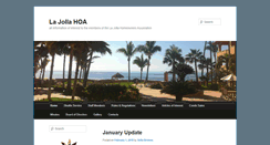 Desktop Screenshot of lajollahoa.com