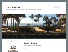 Tablet Screenshot of lajollahoa.com
